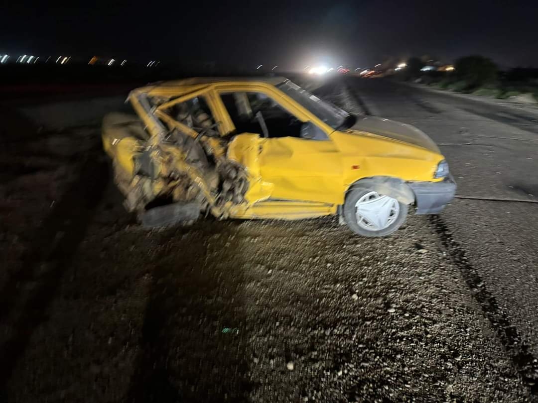 حادث-“مروع”-على-الطريق-السريع-الرابط-بين-بغداد-والبصرة-(صورة)