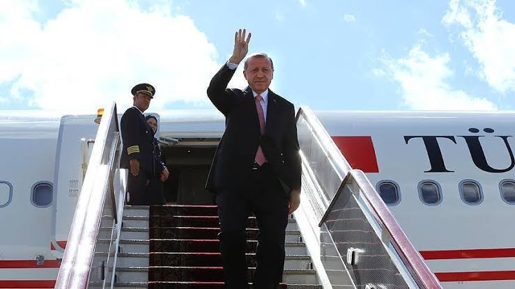 أردوغان-يصل-الى-بغداد-في-زيارة-رسمية