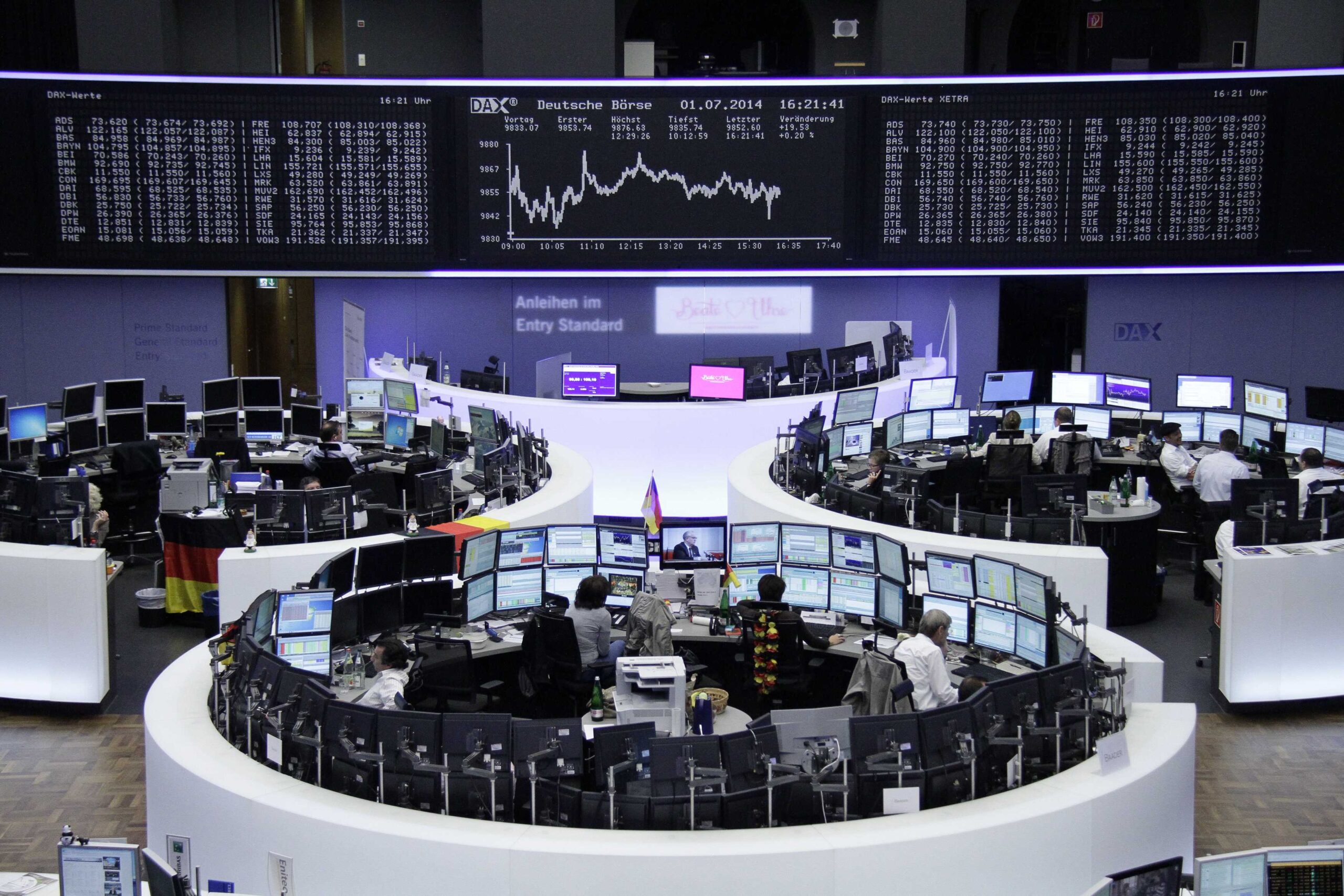 الأسهم-الأوروبية-تغلق-على-ارتفاع-بعد-عمليات-بيع-الأسبوع-الماضي
